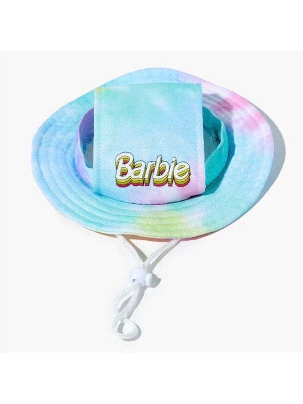 NWT Barbie Tie Dye Pet Dog Cat Bucket Hat - SIze XS/Small